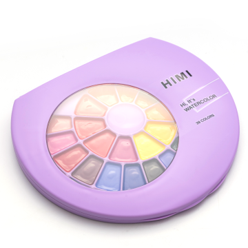 HIMI MIYA 38 Color Watercolor Paint Set