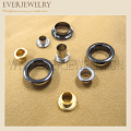 22mm Big Round Metal Brass Rhinestone Eyelet