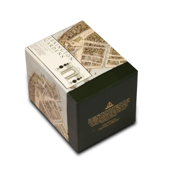 candle box lid and base