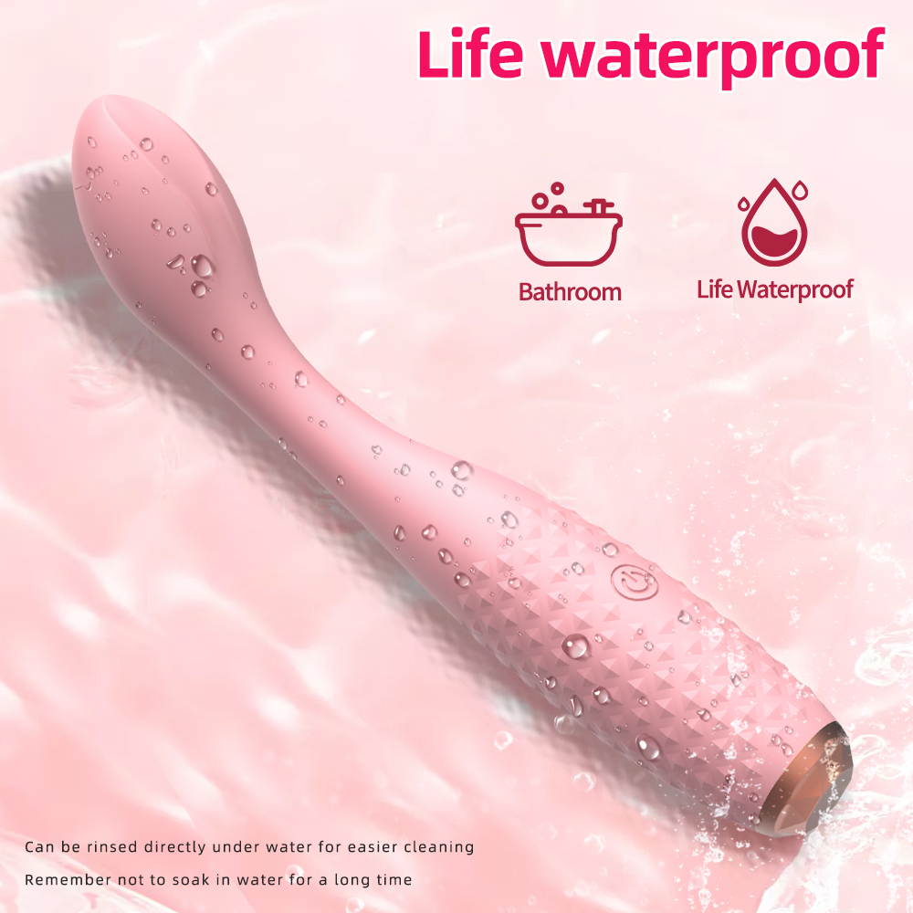 Silicone Vibrating Wand with Multiple Frequencies