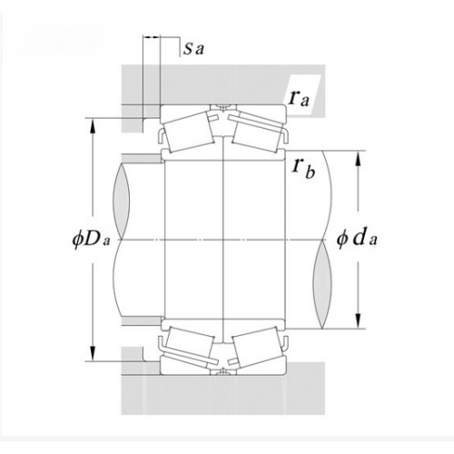 双列圆锥英制TDI、DF滚子轴承