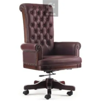 Solid Wood with Fabric Sponge Meeting Chair