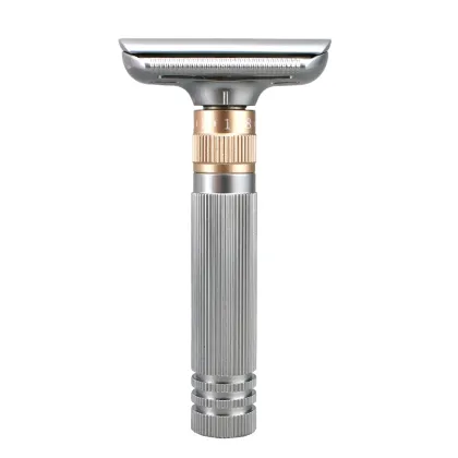 Adjustable Double-edged Aluminum Safety Razor