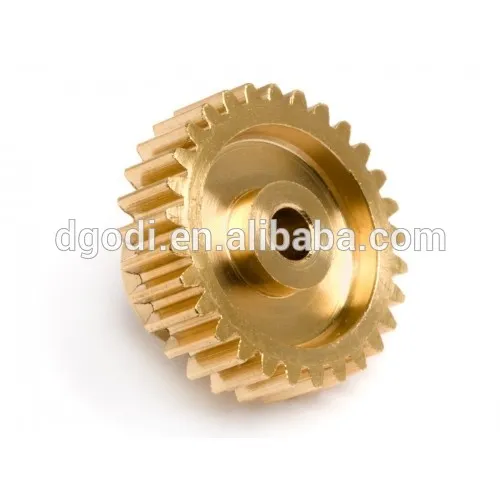 OEM custom high quality brass 0.4 gear module manufacturer