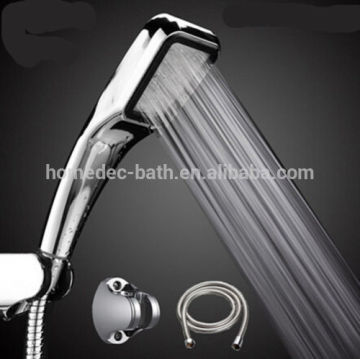 Bathroom accessories high pressure negative ion hand held shower head set
