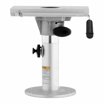 Marine Hardware Adjustable Marine Seat Base Aluminum Alloy Boat Seat Pedestal With Slider