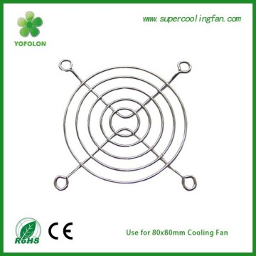 Metal Fan Guard 80x80mm for axial cooling fan application