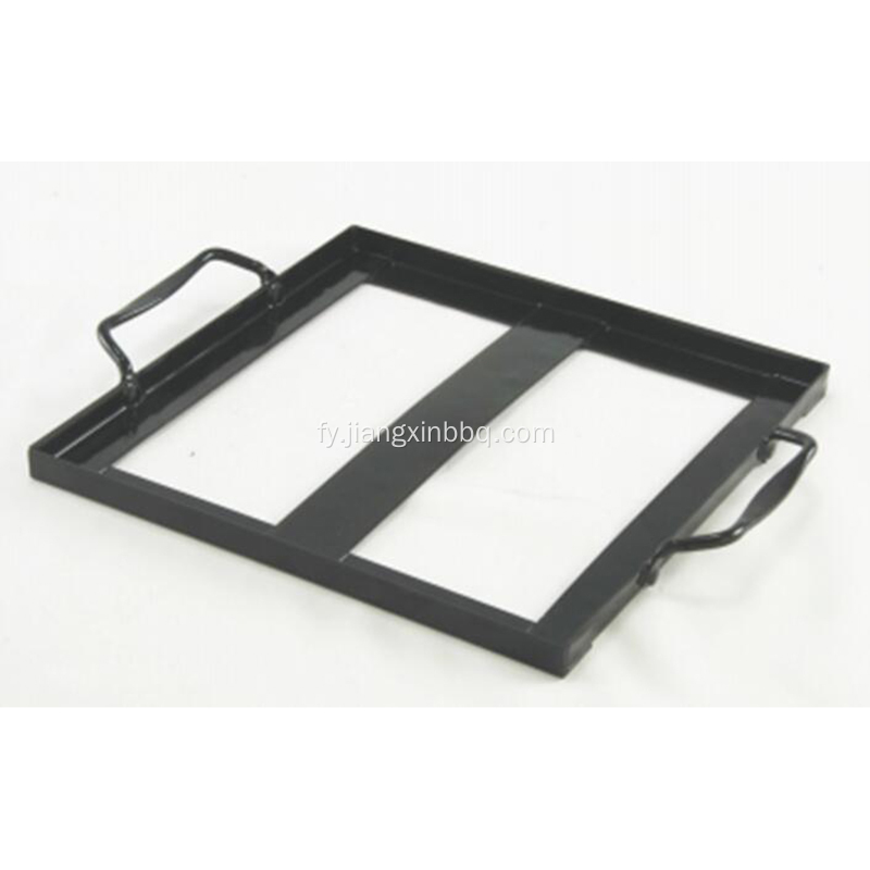 Square Porselein Coated Salt Block Holder