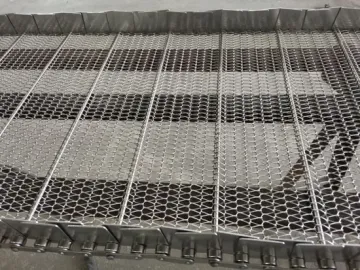 Metal Conveyor Belt for Heating Treatment Equipment and Food Processing