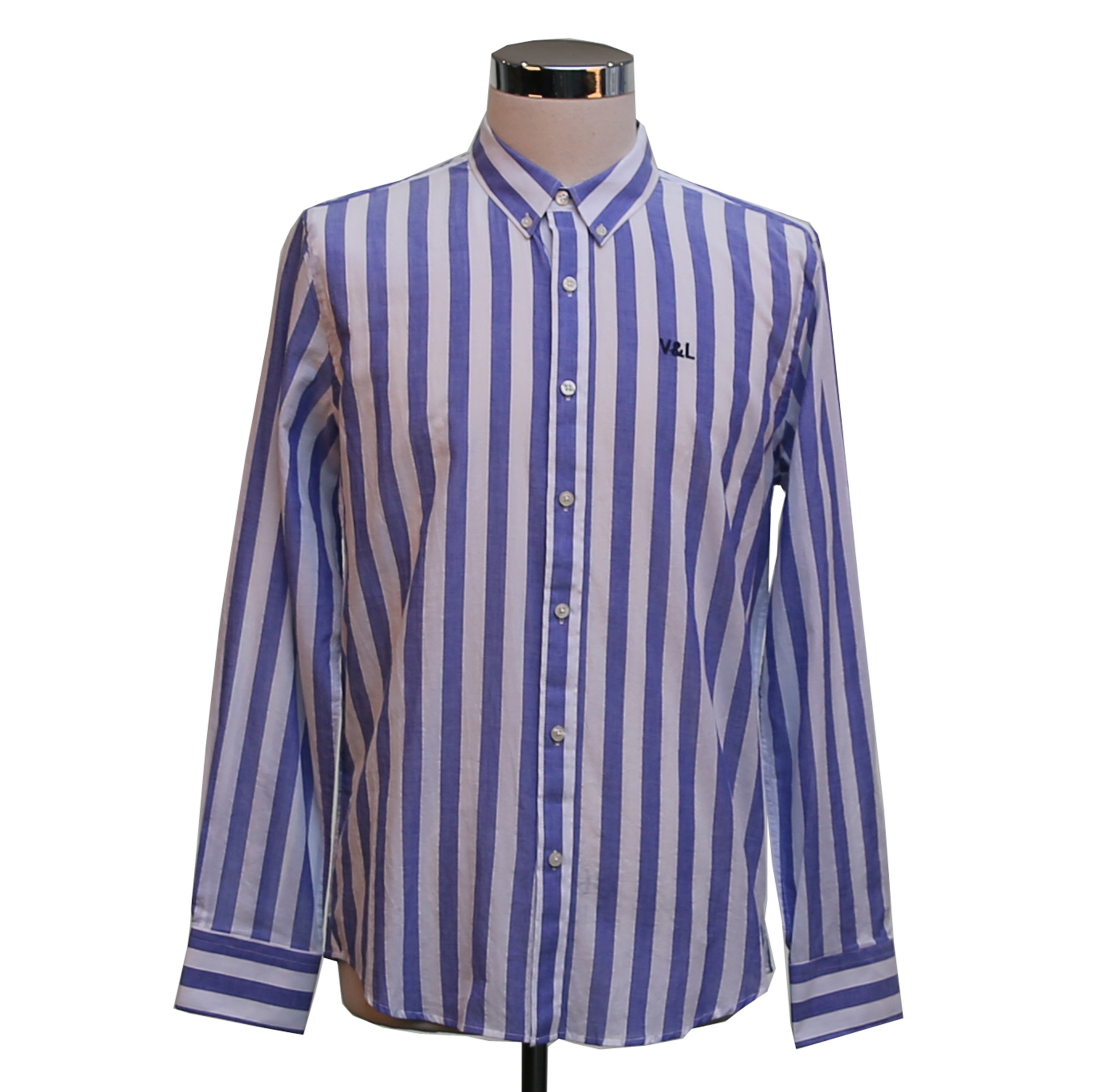 Life Stripe Organic Cotton Button Down Shirt