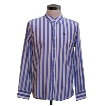 Life Stripe Organic Cotton Button Down Shirt