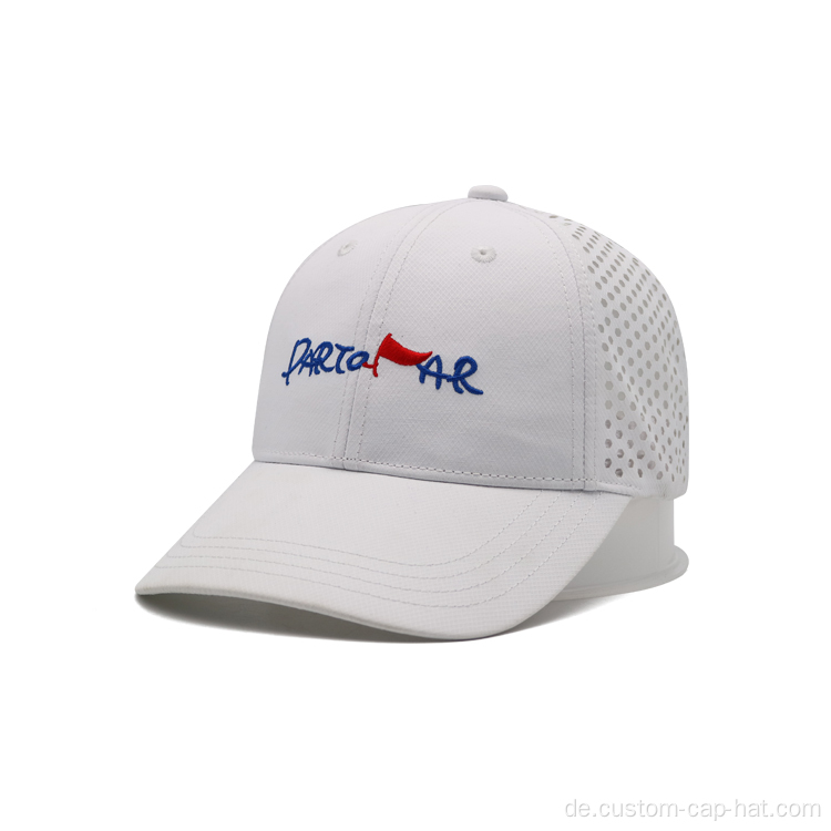 Neues Design 6 Panel White Trucker Hut