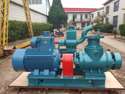 Bornemann Twin Screw Pump W7T 2ZK112M1W73 Double Screw Pump Model FSL 20 75