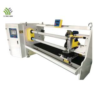 Double Shaft Adhesive Double Side Tape Cutting Machine