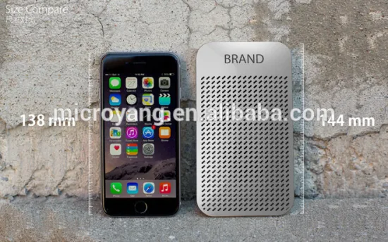 Factory supply New Arrival portable bluetooth speaker optional power bank accept Paypal