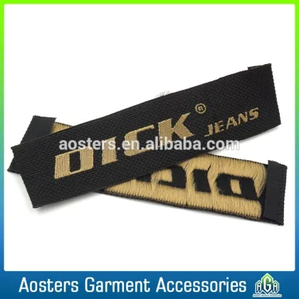 customized clothing accessory private label and patch