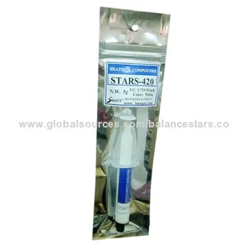 Thermal Grease with Gray Silicon Compounds, Perfect Conductivity