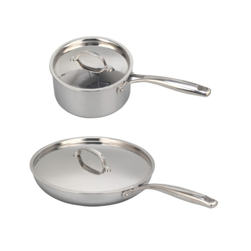 Home Chef Grade Clad cookware Pans Sets