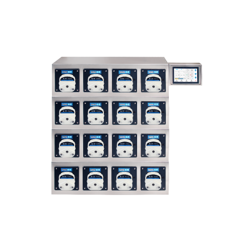 Peristaltic Pump System with 4 Channels