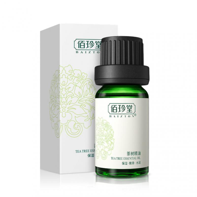 Natural Tea Tree Essential Oil Acne Cure Blackheads Shrink Pores Moisturizer Removal Melasma Massage Oil Face Skin Care TSLM1
