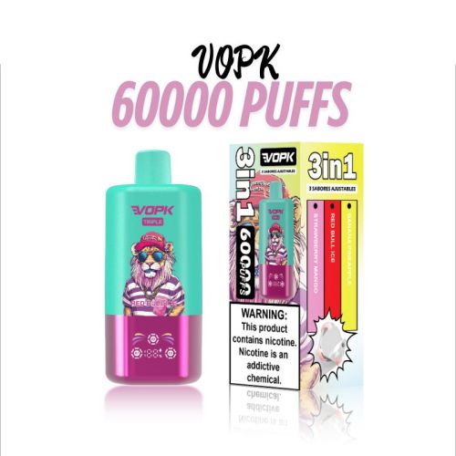 VOPK 3-in-1 Disposable Vape with Triple 60k Performance