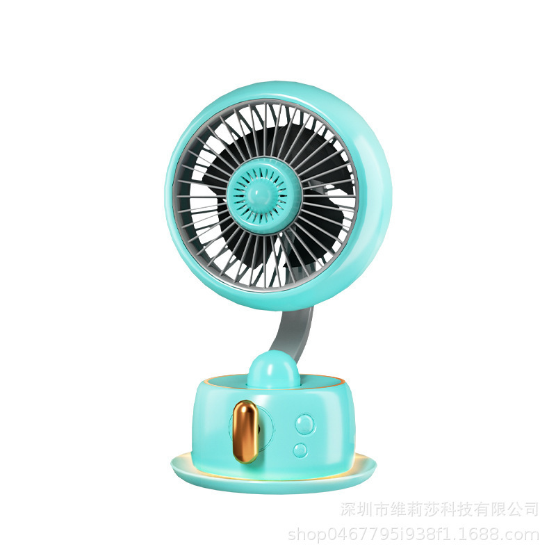 Unique Desk Fan with Night Light