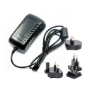 12V 2A Wall Interchangeable Plug Power Adapters