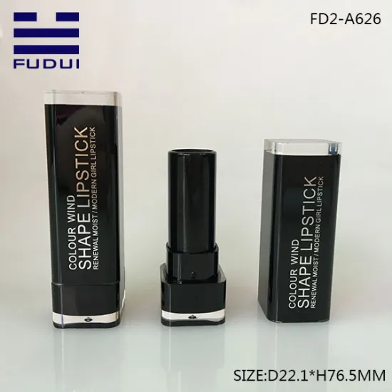 New Square Cosmetic Lipstick Tubes Bulk For Sale