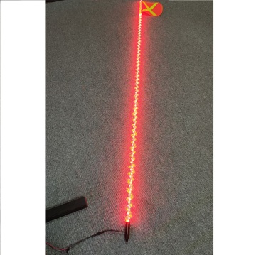 Custom Size LED Illuminated Whips Featuring Reflective X Flags: Your Ultimate Lighting Solution