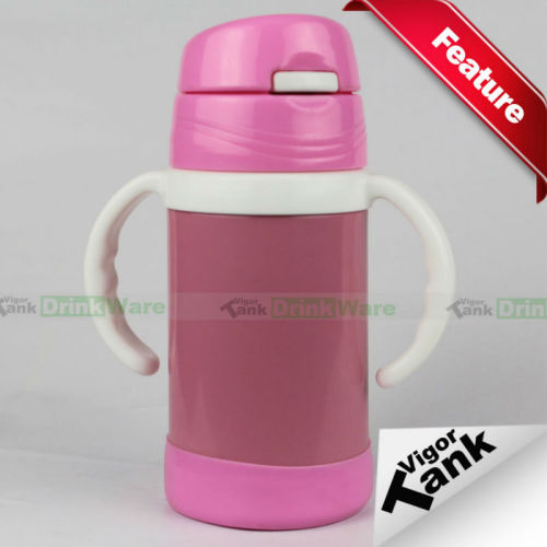 Thermal Children Water Bottles with Straw