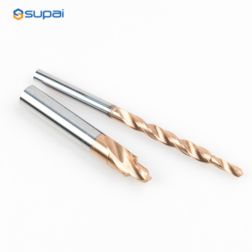 Coated Twist Step Drill Bit for Woodworking