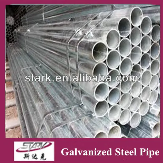 Hot dip galvanized steel pipe --stark manufacturer