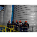 PVC -Pelletstaspekte Silo Edelstahl Silo