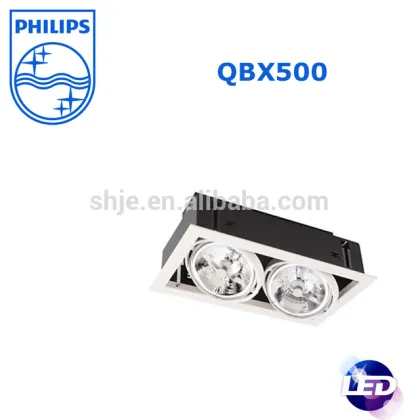 Philips Led Grid Light QBX500 Original Philips MR16 Led *2