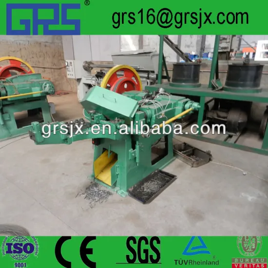 Fully Automatic Iron Nail Making Machinery