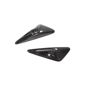 Dry Carbon Fiber Side Fender Camera Vents Cover Trim for Tesla Model 3 (2020-2022)