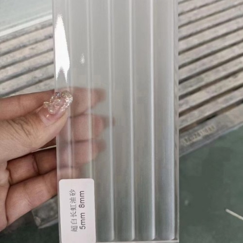 Clear Oil Sand Frosted Glass 3-10mm Ultra Clear Oil Sand Float Glass Factory