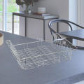 stainless steel dish vegetable fruit draining rack