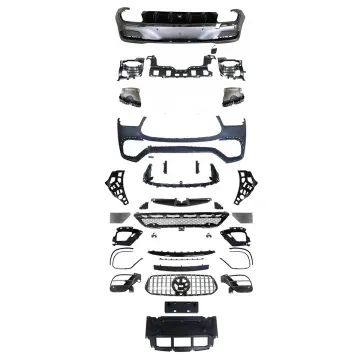 Mercedes-Benz GLE 2020 C167 AMG Style Body Kit - Front Rear Bumper Tail Lip Exhaust