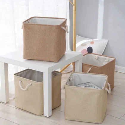 Collapsable Fabric Shelf Storage Boxes Bins Baskets Organizers