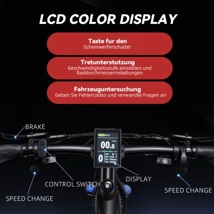 Mountain Pedelec Electric Bike