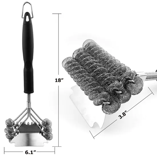 BBQ Cleaning Grill Brush and Scraper