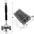 Nettoyage barbecue brosse et grattoir