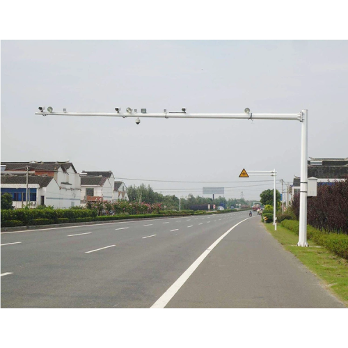 Poteau de surveillance en acier de mât 10M pour système de surveillance