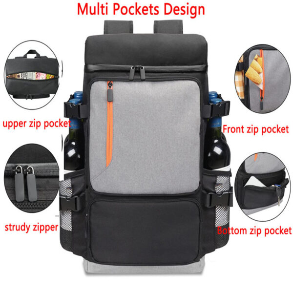 Multi pocket refrigerated bag