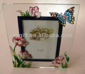 breathtaking glass picture frames with decorative painting