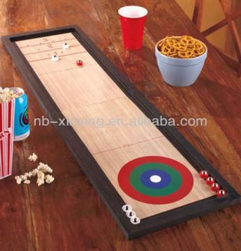 Mini interesting 3 in 1 game including Bowling,shuffleboard and Curling