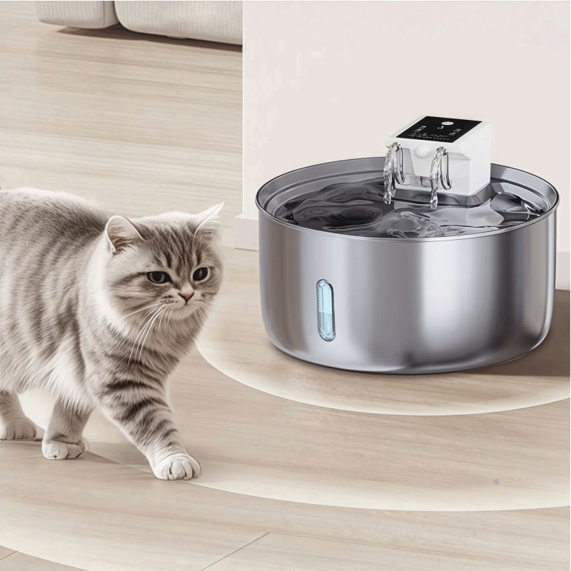 স্মার্ট বৈশিষ্ট্য সহ আধুনিক পোষা জলের ফোয়ারা