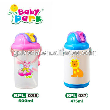 baby plastic drinking bottle 2015