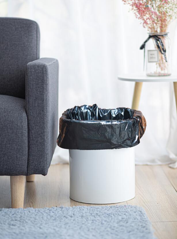 Poly Trash Bag in Black